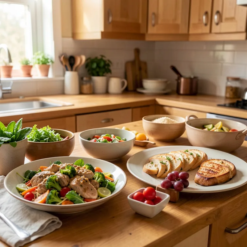 Cinq idées de repas express équilibrés